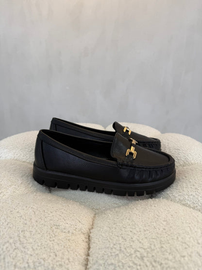 15159 Mocasines Full Black - ZOÉ BRAND 2026 BLACK clásico