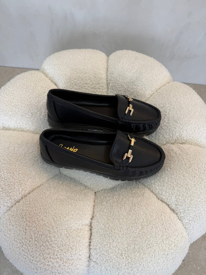15159 Mocasines Full Black - ZOÉ BRAND 2026 BLACK clásico