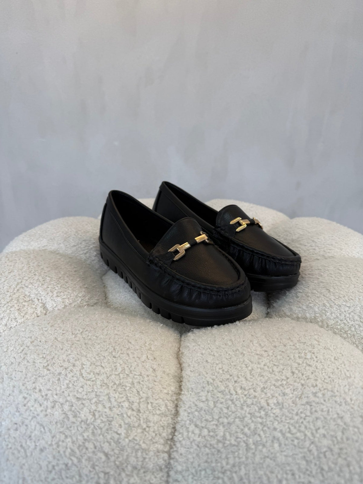 15159 Mocasines Full Black - ZOÉ BRAND 2026 BLACK clásico