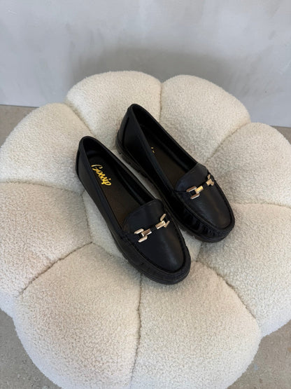 15159 Mocasines Full Black - ZOÉ BRAND 2026 BLACK clásico