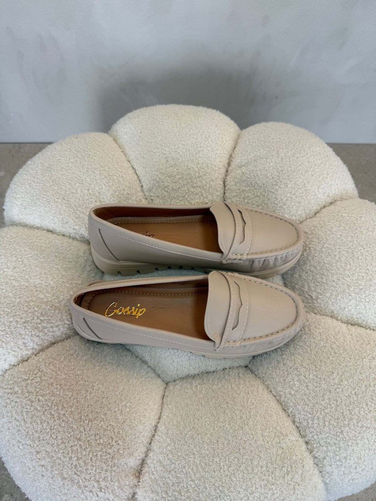15162 Mocasines Full Beige - ZOÉ BRAND 2026 beige clásico