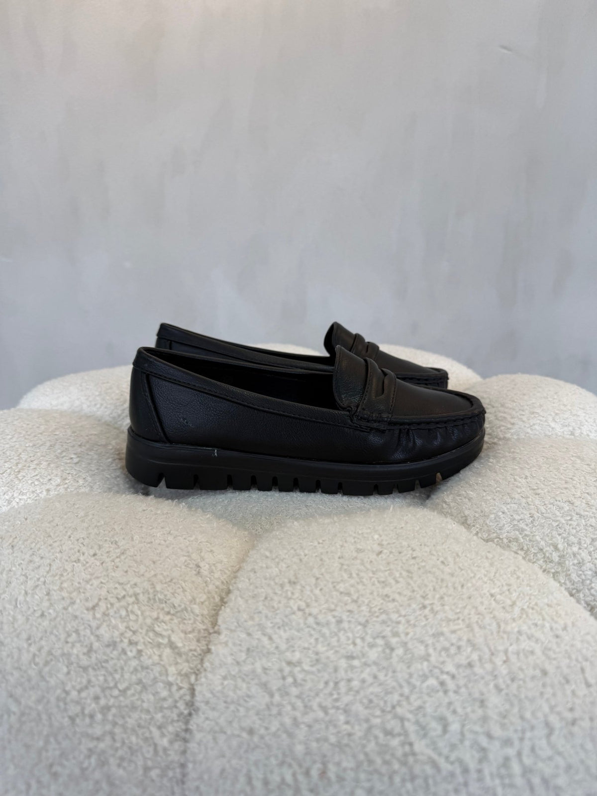 15163 Mocasines Full Black - ZOÉ BRAND 2026 BLACK clásico