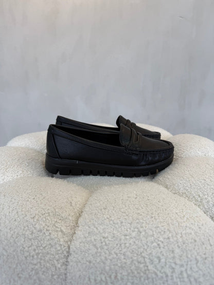 15163 Mocasines Full Black - ZOÉ BRAND 2026 BLACK clásico