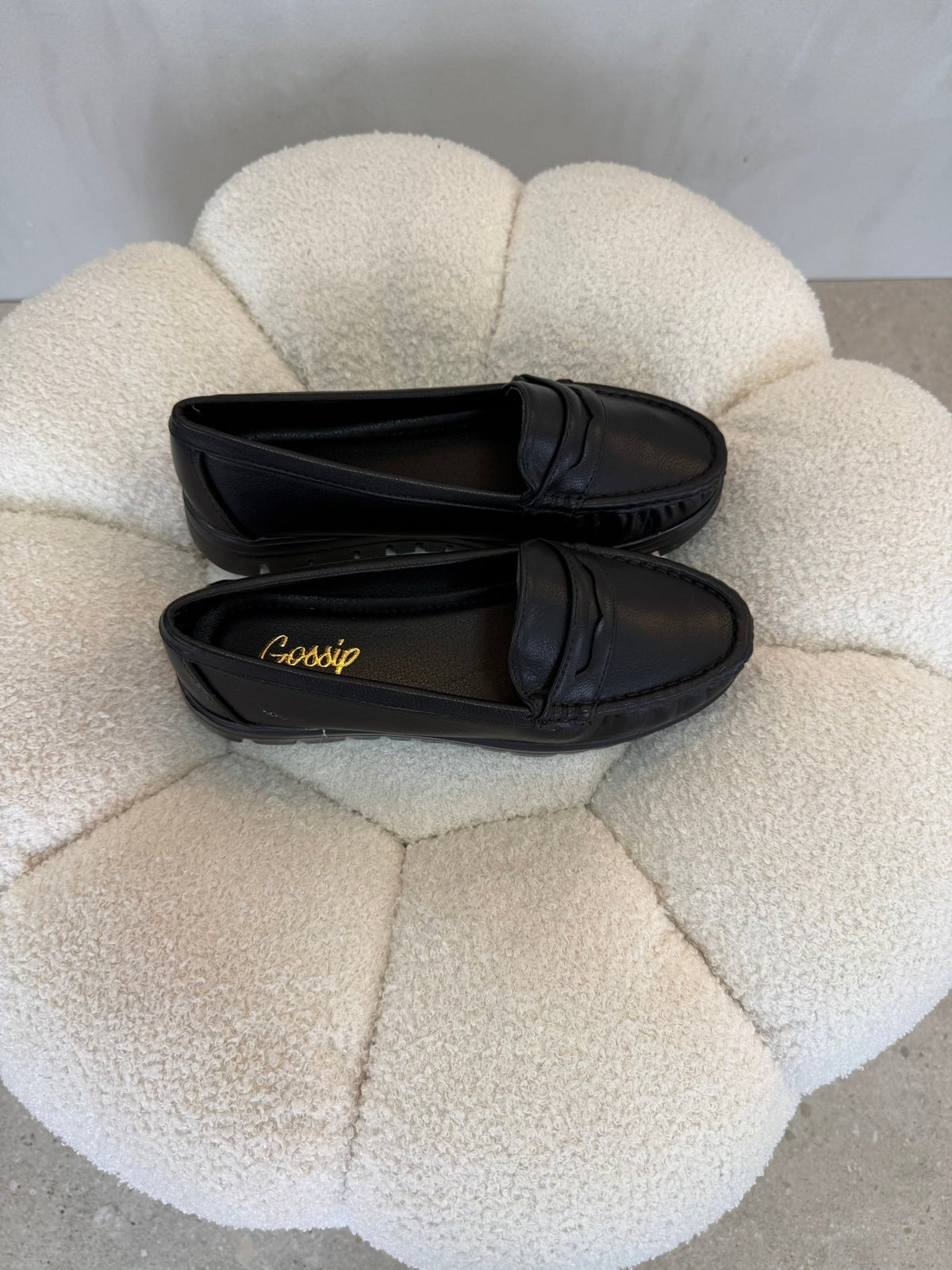 15163 Mocasines Full Black - ZOÉ BRAND 2026 BLACK clásico