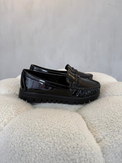 15164 Mocasines Full Black Patent - ZOÉ BRAND 2026 BLACK charol