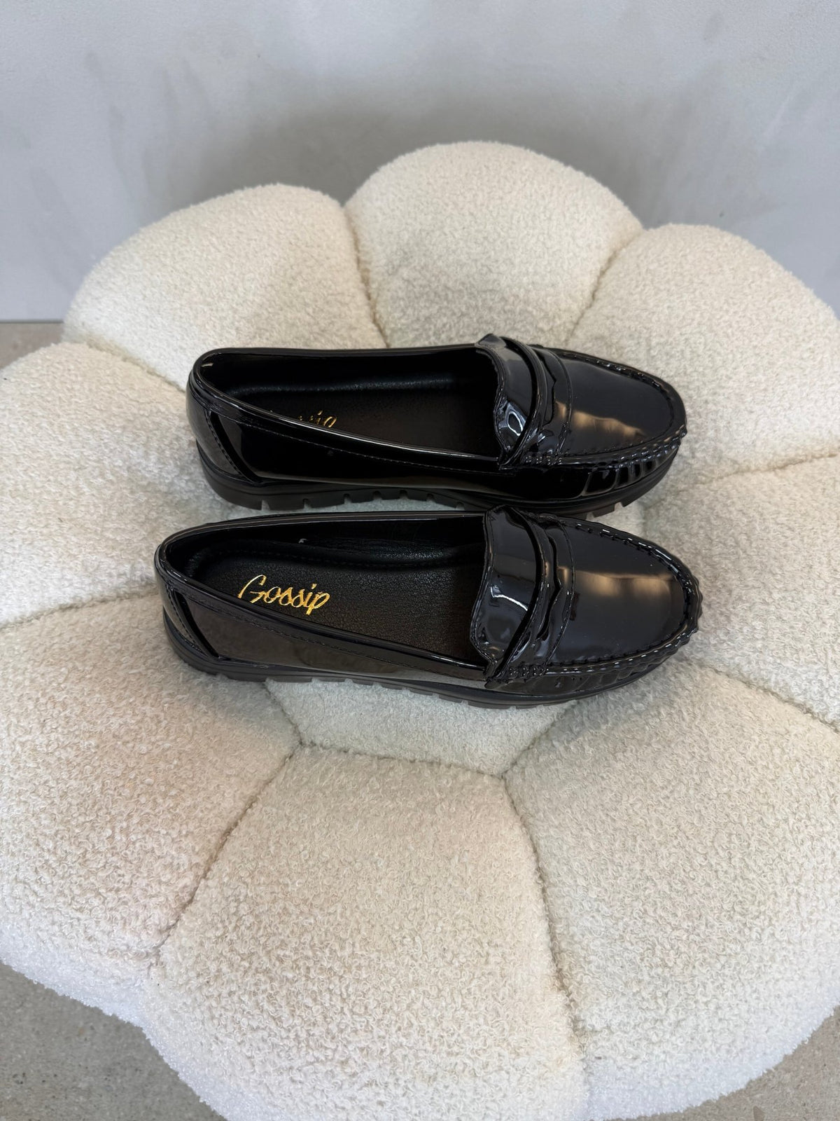 15164 Mocasines Full Black Patent - ZOÉ BRAND 2026 BLACK charol