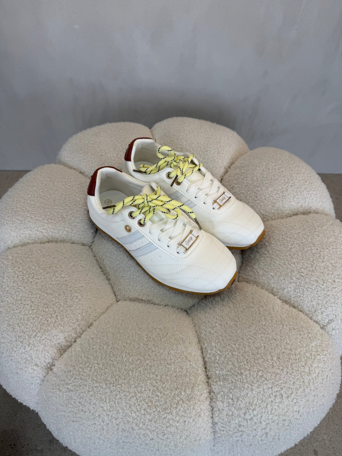 15170 Tenis White Brown - ZOÉ BRAND 2026 brown disponible-35