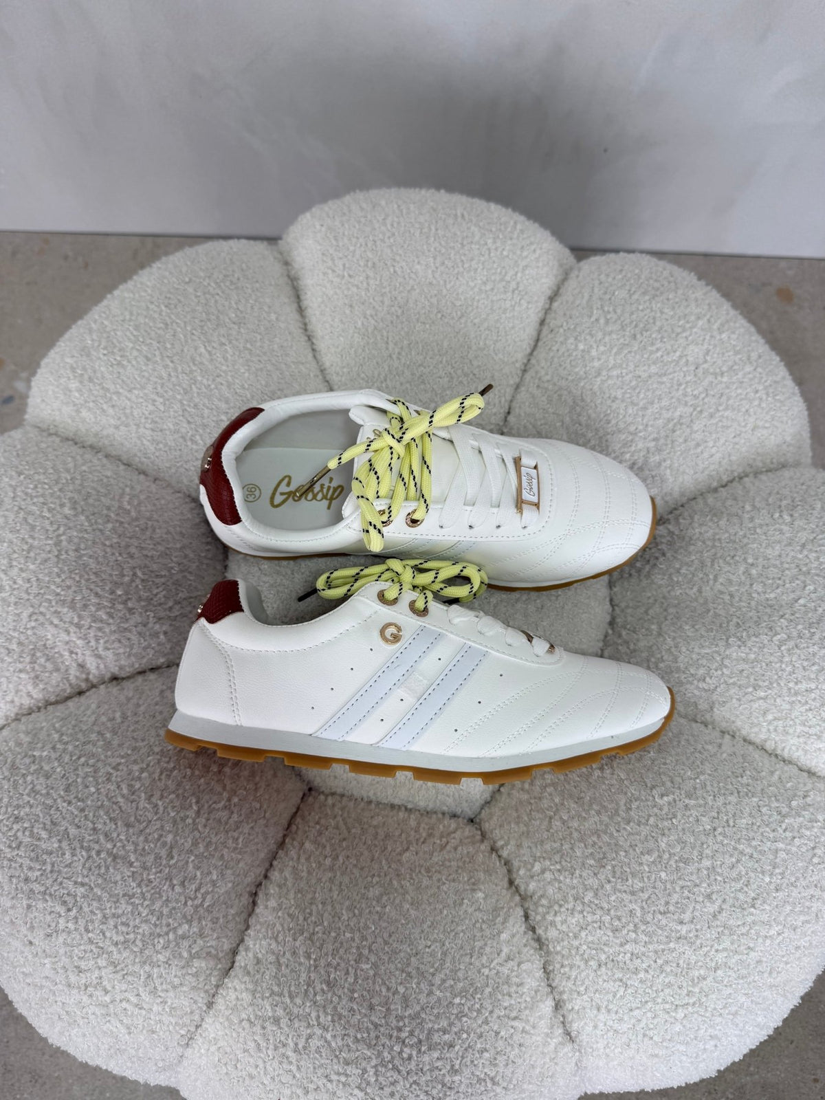 15170 Tenis White Brown - ZOÉ BRAND 2026 brown disponible-35