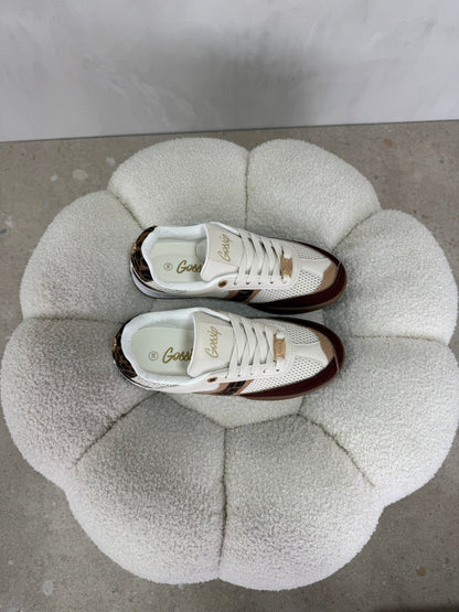 15171 Tenis Beige Brown - ZOÉ BRAND 2026 beige brown