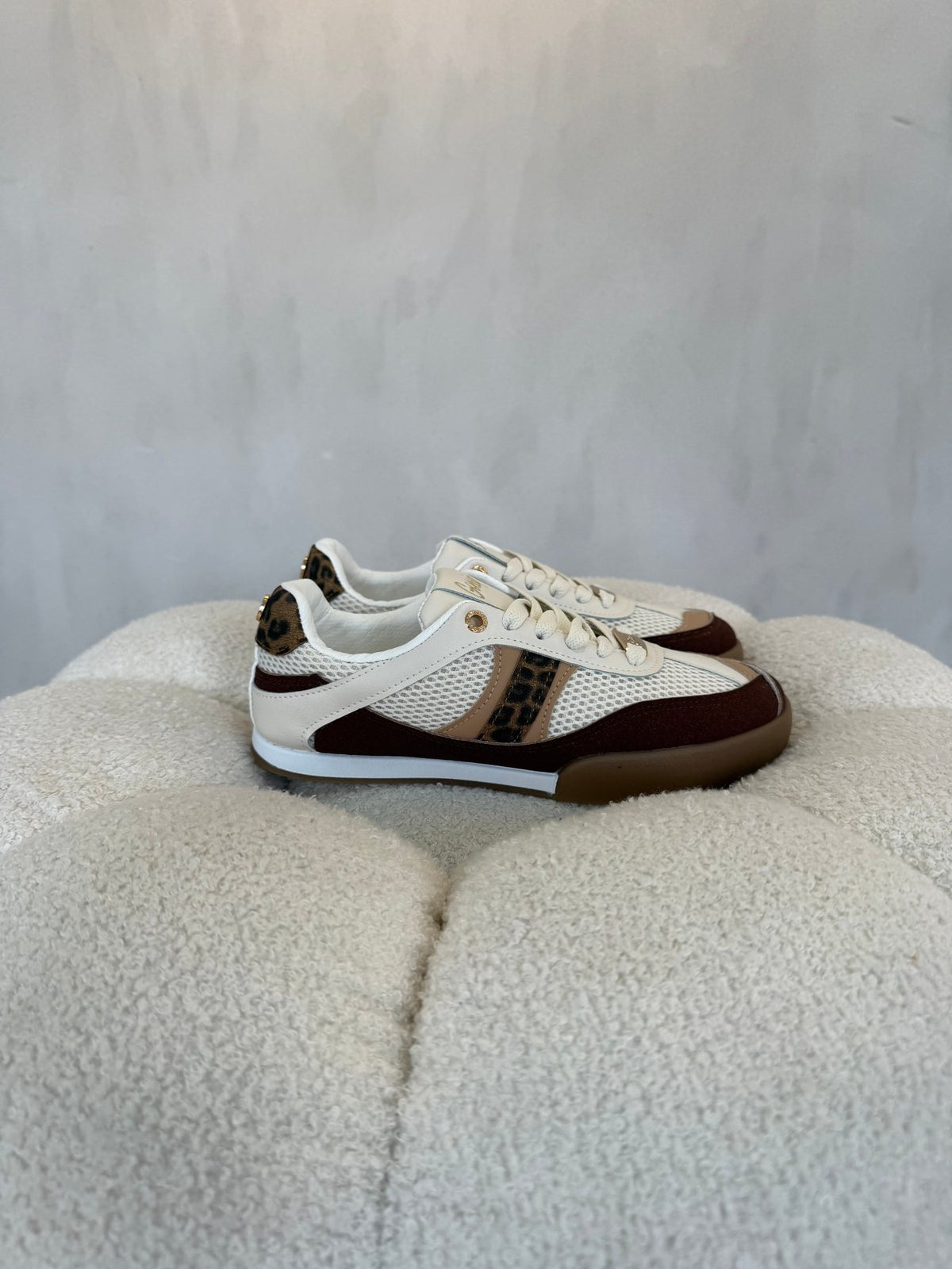 15171 Tenis Beige Brown - ZOÉ BRAND 2026 beige brown