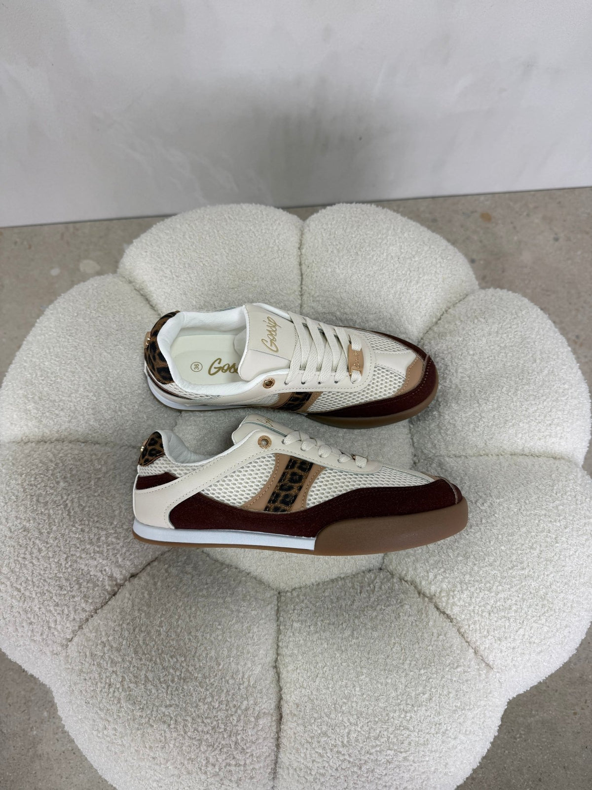 15171 Tenis Beige Brown - ZOÉ BRAND 2026 beige brown