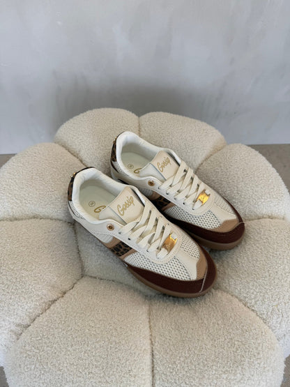 15171 Tenis Beige Brown - ZOÉ BRAND 2026 beige brown