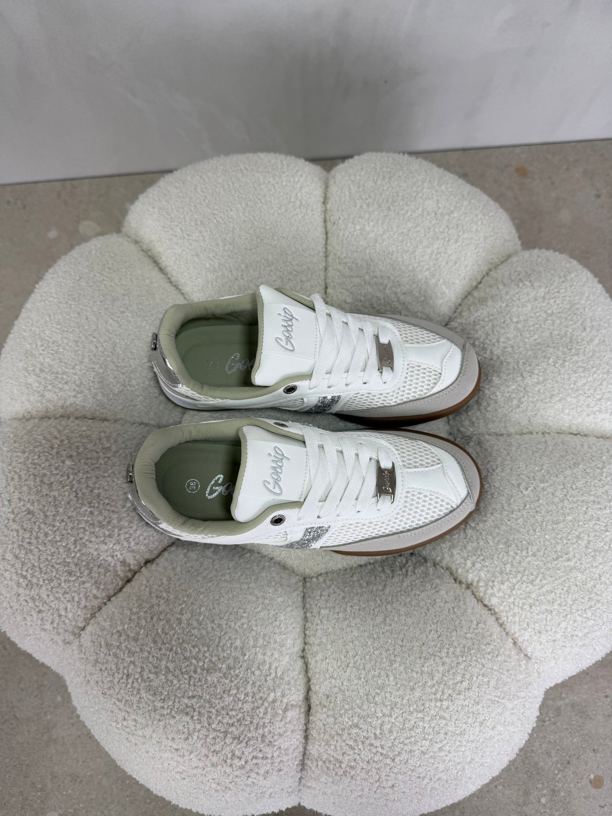15172 Tenis White Green - ZOÉ BRAND 2026 disponible-35 disponible-36