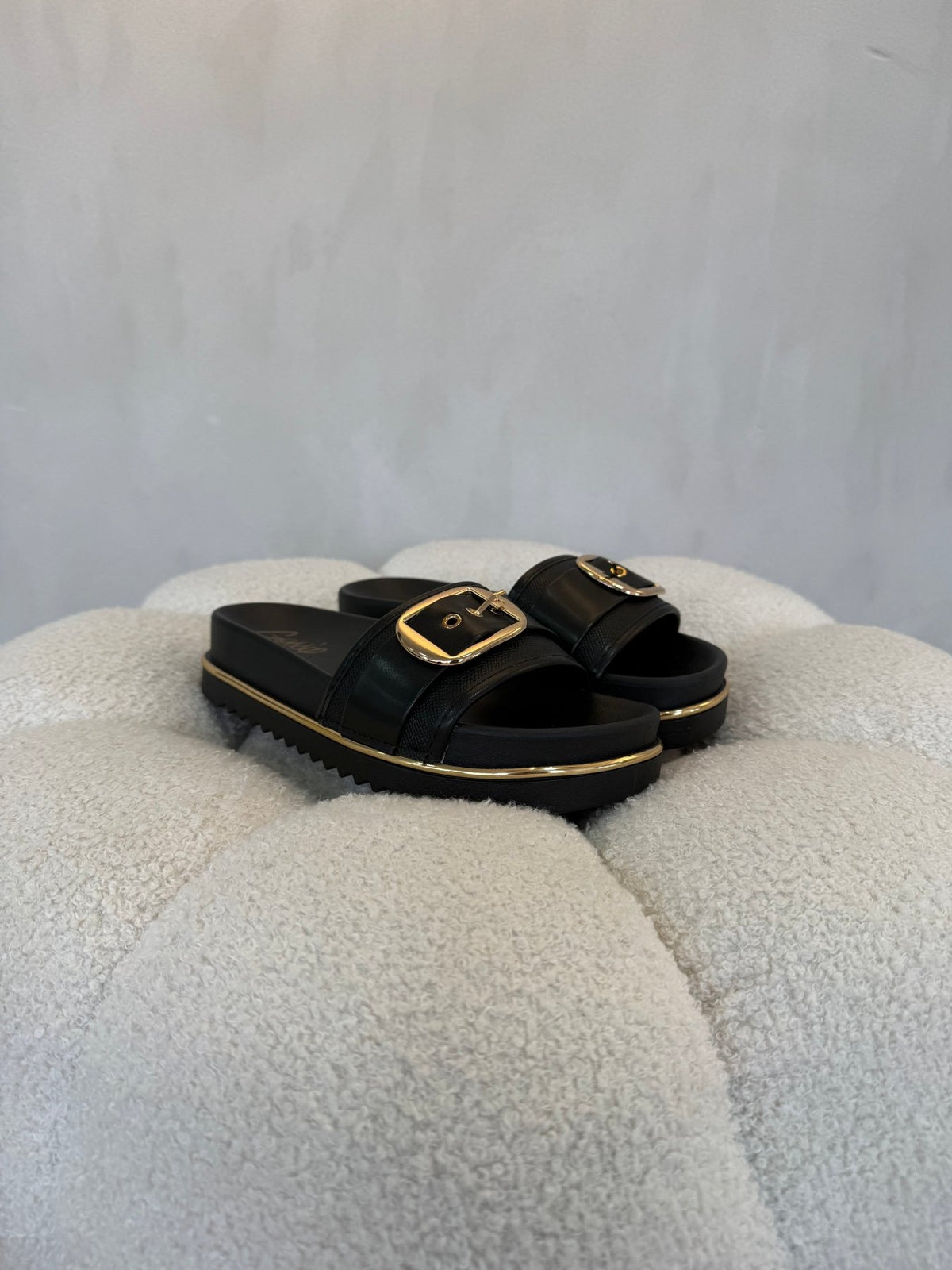 15173 Sandalias Black - ZOÉ BRAND 2026 BLACK chancletas