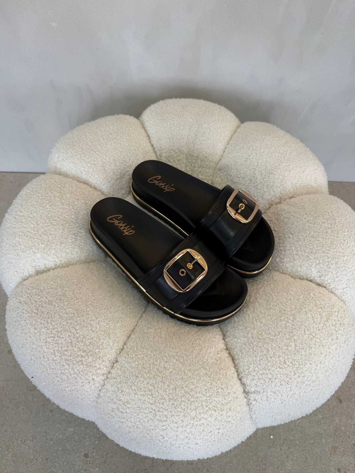 15173 Sandalias Black - ZOÉ BRAND 2026 BLACK chancletas