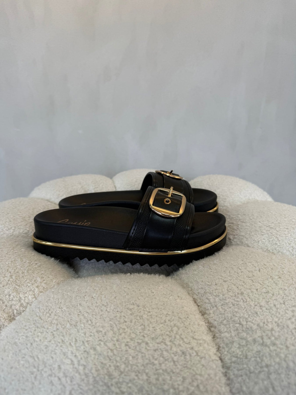 15173 Sandalias Black - ZOÉ BRAND 2026 BLACK chancletas