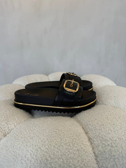 15173 Sandalias Black - ZOÉ BRAND 2026 BLACK chancletas