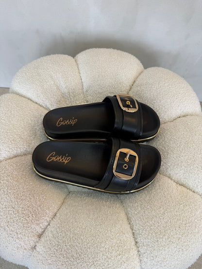 15173 Sandalias Black - ZOÉ BRAND 2026 BLACK chancletas