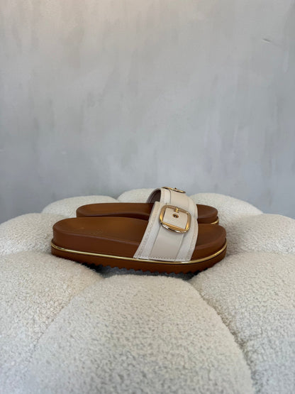 15175 Sandalias Beige - ZOÉ BRAND 2026 beige chancletas
