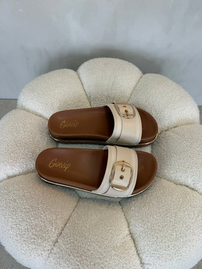 15175 Sandalias Beige - ZOÉ BRAND 2026 beige chancletas