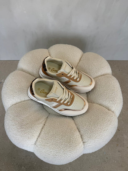 15176 Tenis Off White Gold - ZOÉ BRAND 2026 disponible-35 disponible-36