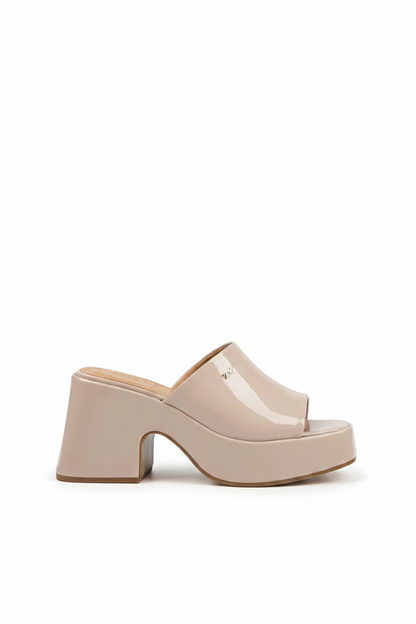 Sandalias 14916 z016 beige patent