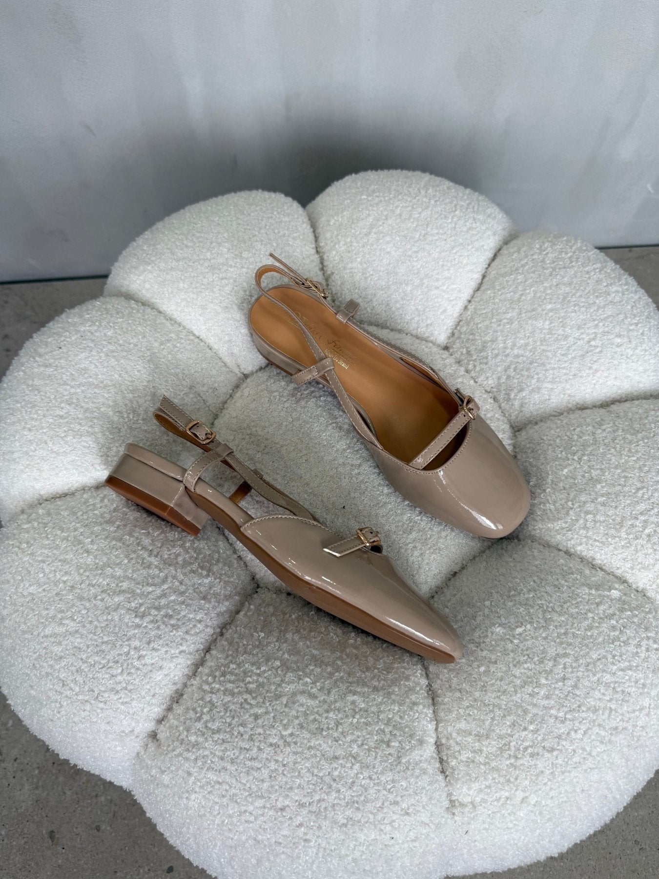 Bailarinas Nude Charol 15040 Mary Jane Slingback Hebilla Casual Zoé Brand Costa Rica
