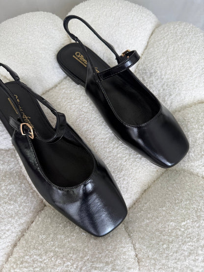 Bailarinas Negro 15043 Slingback Hebilla Casual Zoé Brand Costa Rica