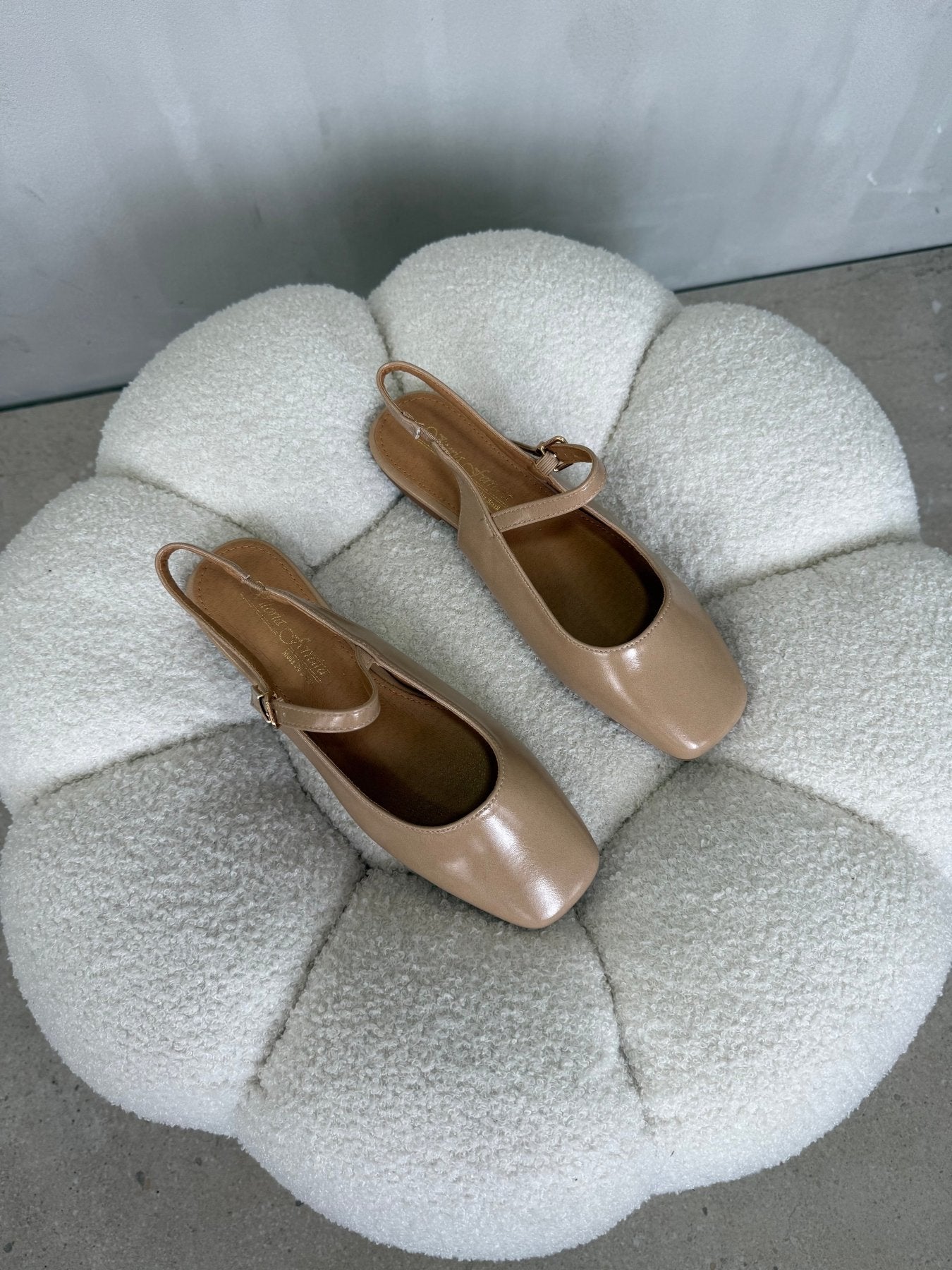 Bailarinas Nude 15045 Slingback Hebilla Casual Zoé Brand Costa Rica
