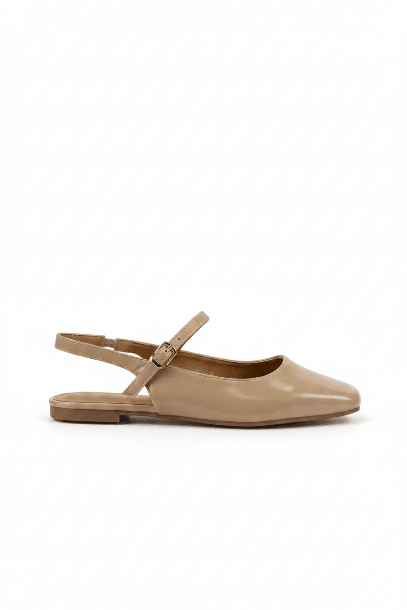 Bailarinas Nude 15045 Slingback Hebilla Casual Zoé Brand Costa Rica