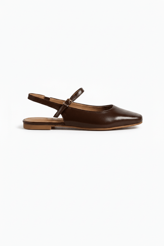 Bailarinas Café 15044 Slingback Hebilla Casual Zoé Brand Costa Rica - ZOÉ BRAND 2026 bailarinas disponible-35
