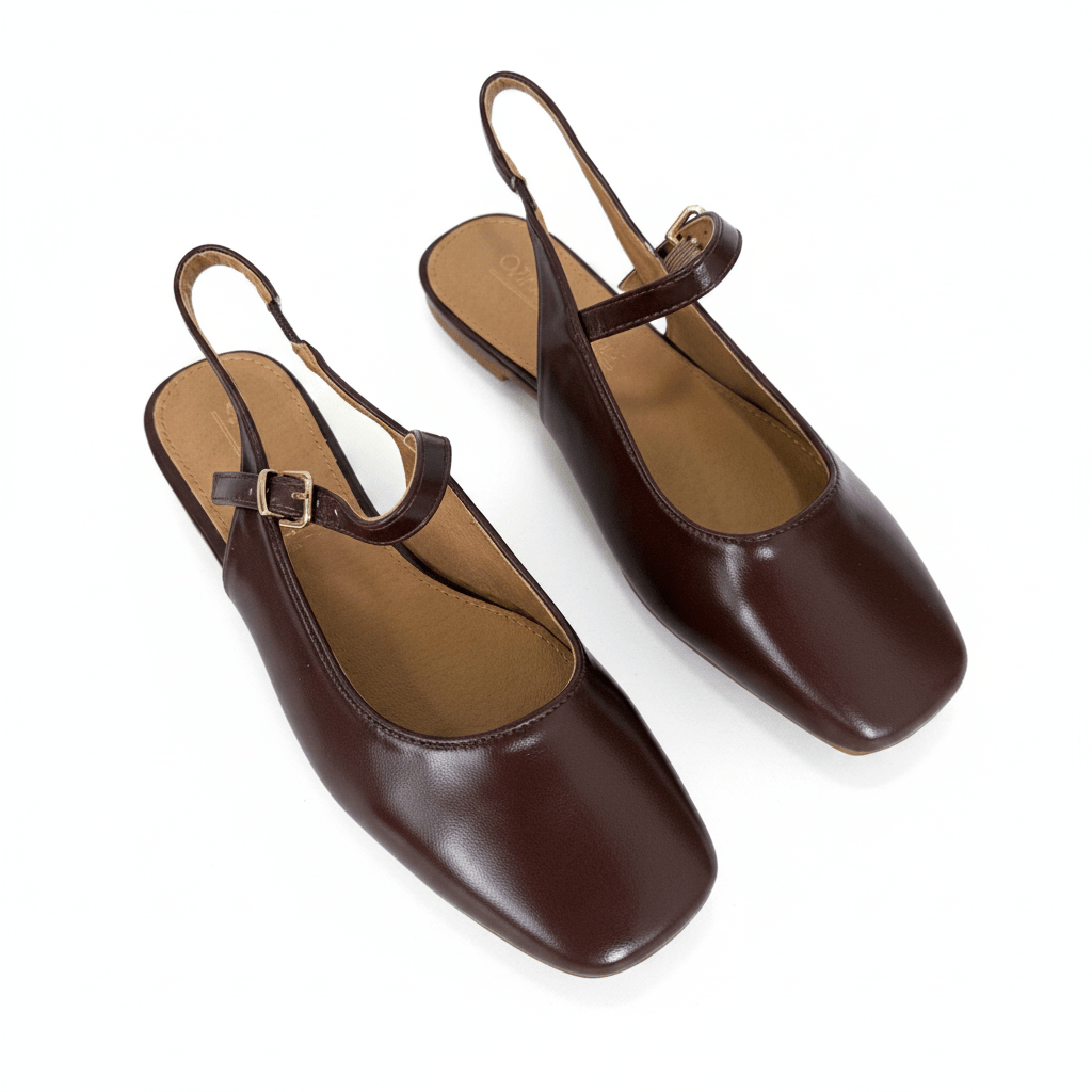 Bailarinas Café 15044 Slingback Hebilla Casual Zoé Brand Costa Rica - ZOÉ BRAND 2026 bailarinas disponible-35
