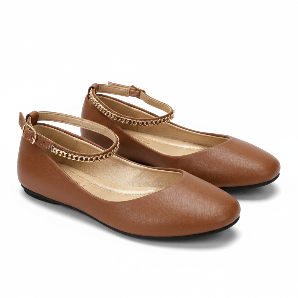 Bailarinas Camel 15034 Correa Tobillera Cadena Casual Zoé Brand Costa Rica - ZOÉ BRAND 2026 bailarinas disponible-35