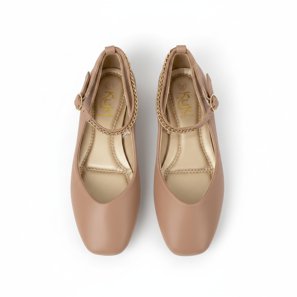 Bailarinas Camel 15035 Cadena Casual Zoé Brand Costa Rica - ZOÉ BRAND 2026 bailarinas disponible-35