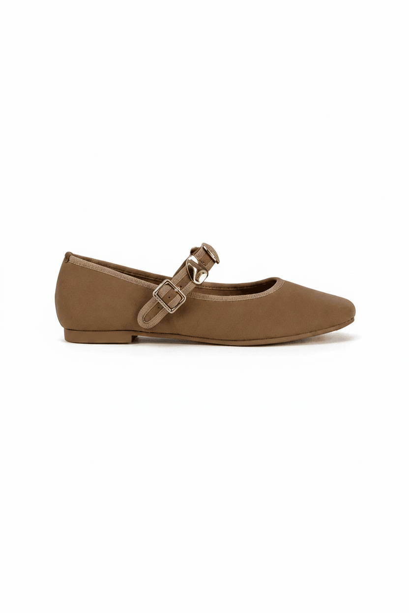 Bailarinas Camel Gamuza 15048 Mary Jane Casual Zoé Brand Costa Rica - ZOÉ BRAND 2026 bailarinas disponible-35