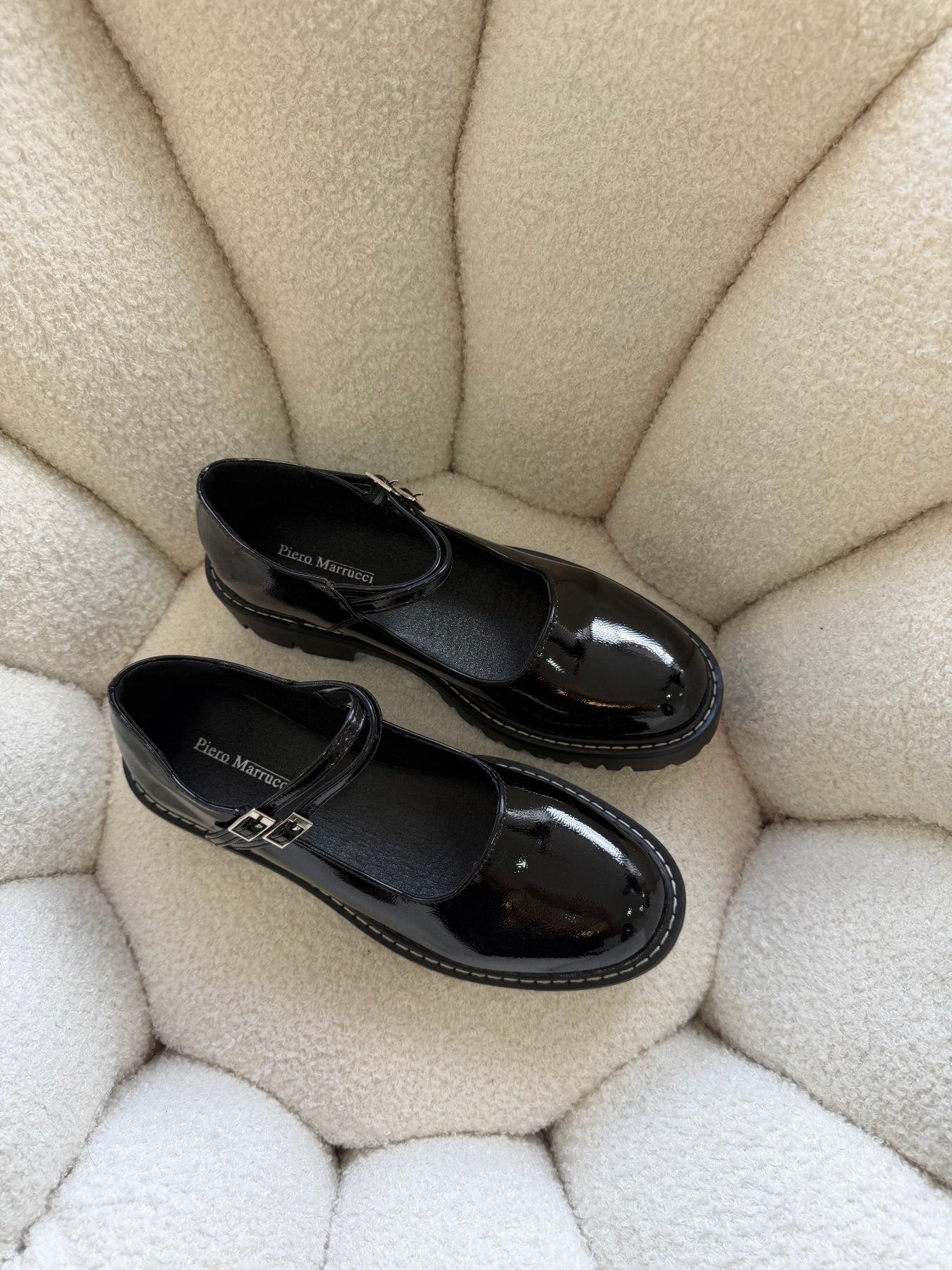 Bailarinas Negro Charol Chunky 14453 Doble Correa Mary Jane Ejecutivo Zoé Brand Costa Rica - ZOÉ BRAND 2025 bailarinas charol