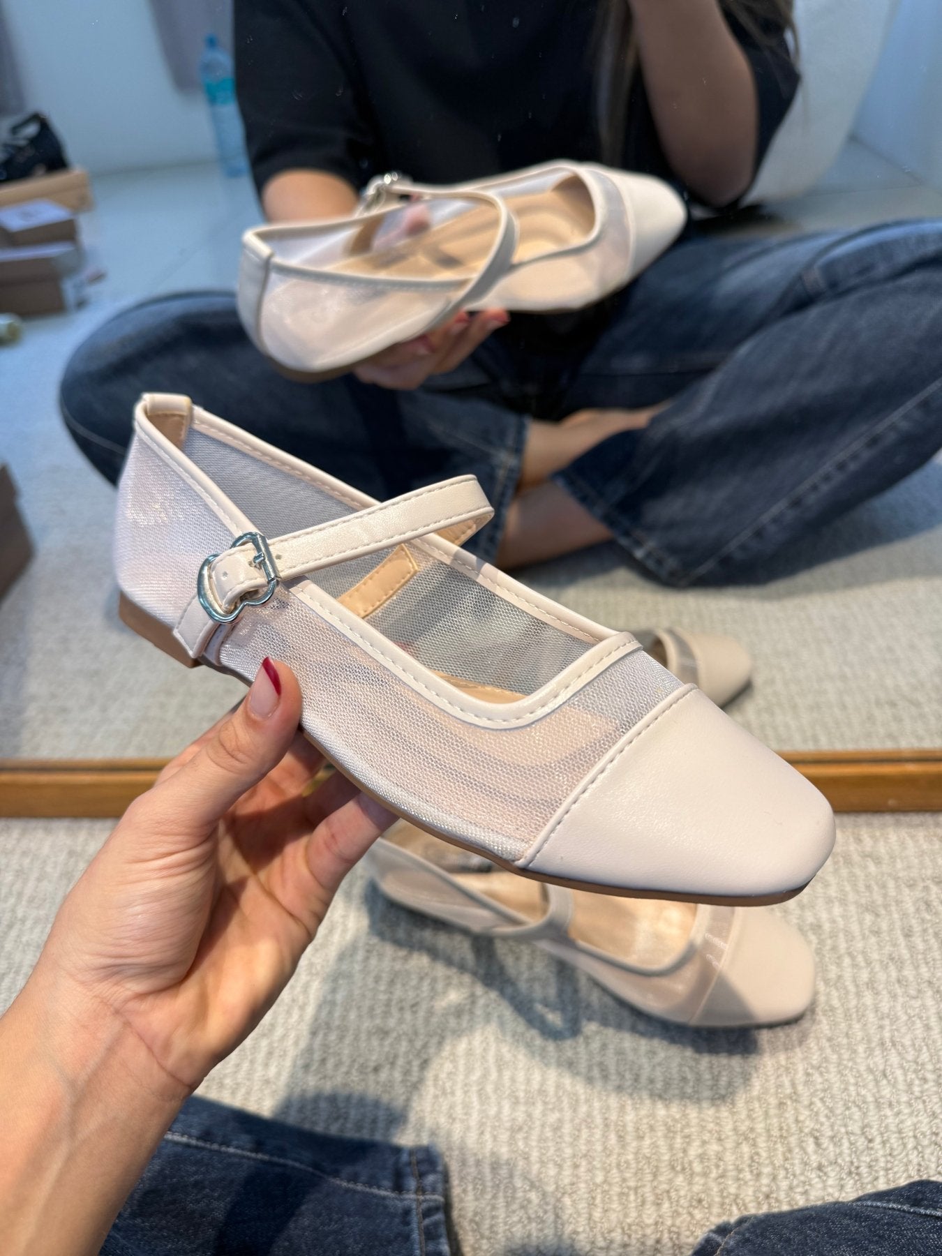 Bailarinas Nude 13767 Hebilla Mary Jane Casual de mujer Zoé Brand Costa Rica - ZOÉ BRAND 2025 bailarinas disponible-36