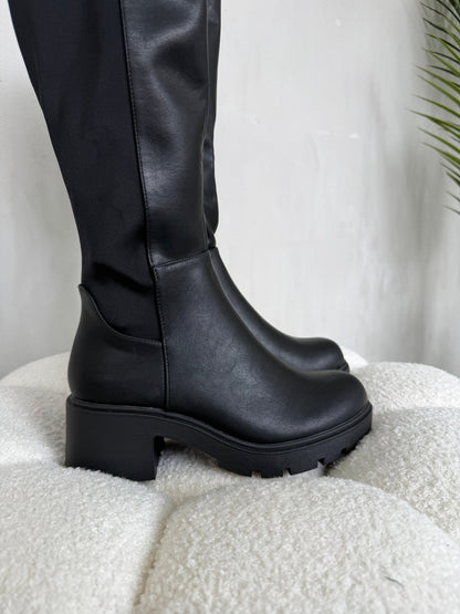Botas Negro Plataforma 14941 Casual de mujer Zoé Brand Costa Rica
