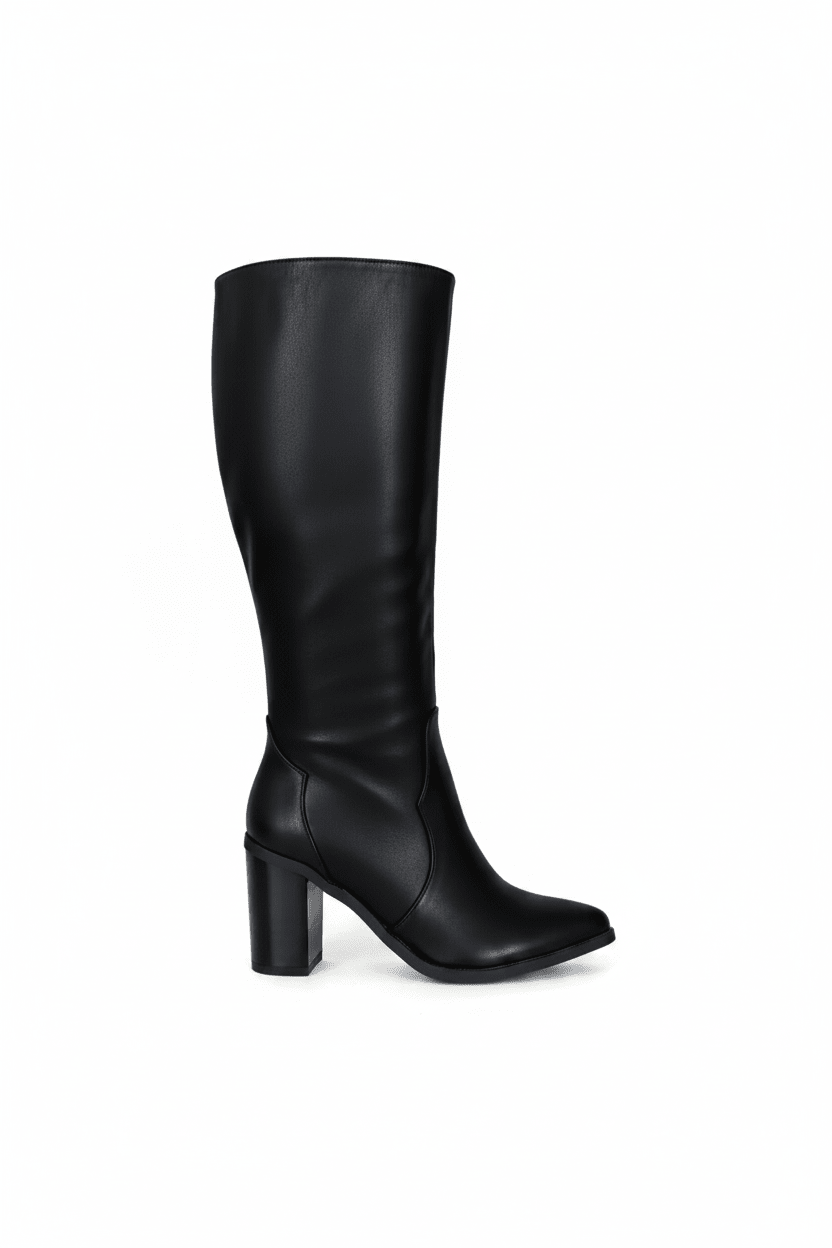 Botas Negro 14975 Tacón Bloque Ejecutivo Zoé Brand Costa Rica