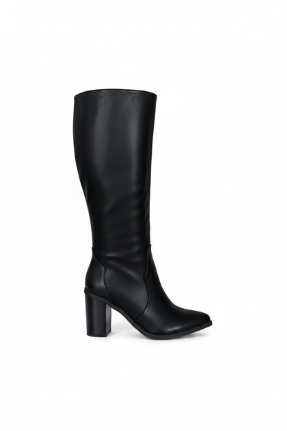 Botas Negro 14975 Tacón Bloque Ejecutivo Zoé Brand Costa Rica