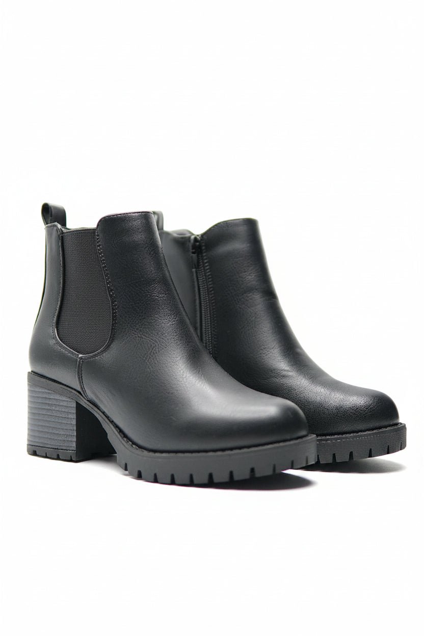 Botines Negro Plataforma 14833 Casual de mujer Zoé Brand Costa Rica