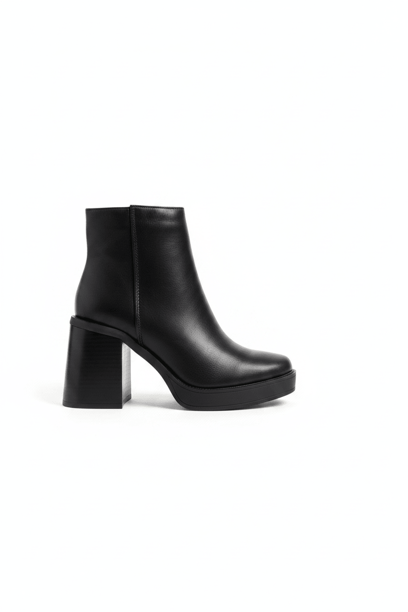 Botines Negro Plataforma 14835 Casual de mujer Zoé Brand Costa Rica