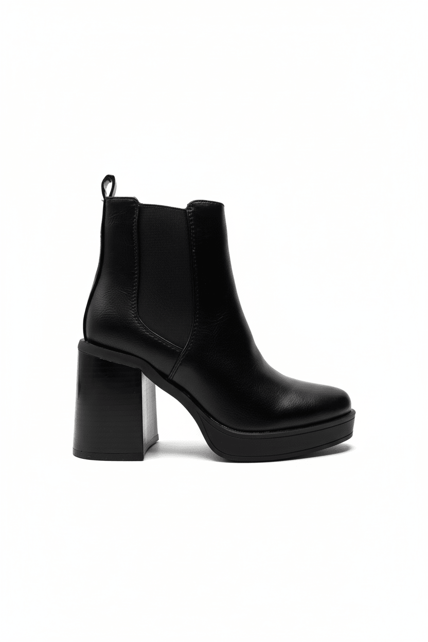 Botines Negro Plataforma 14836 Casual de mujer Zoé Brand Costa Rica