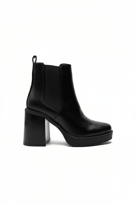 Botines Negro Plataforma 14836 Casual de mujer Zoé Brand Costa Rica
