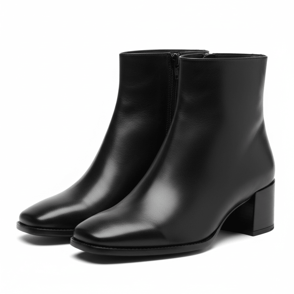 Botines Negro 14652 Zipper Casual de mujer Zoé Brand Costa Rica - ZOÉ BRAND 2025 BLACK botines