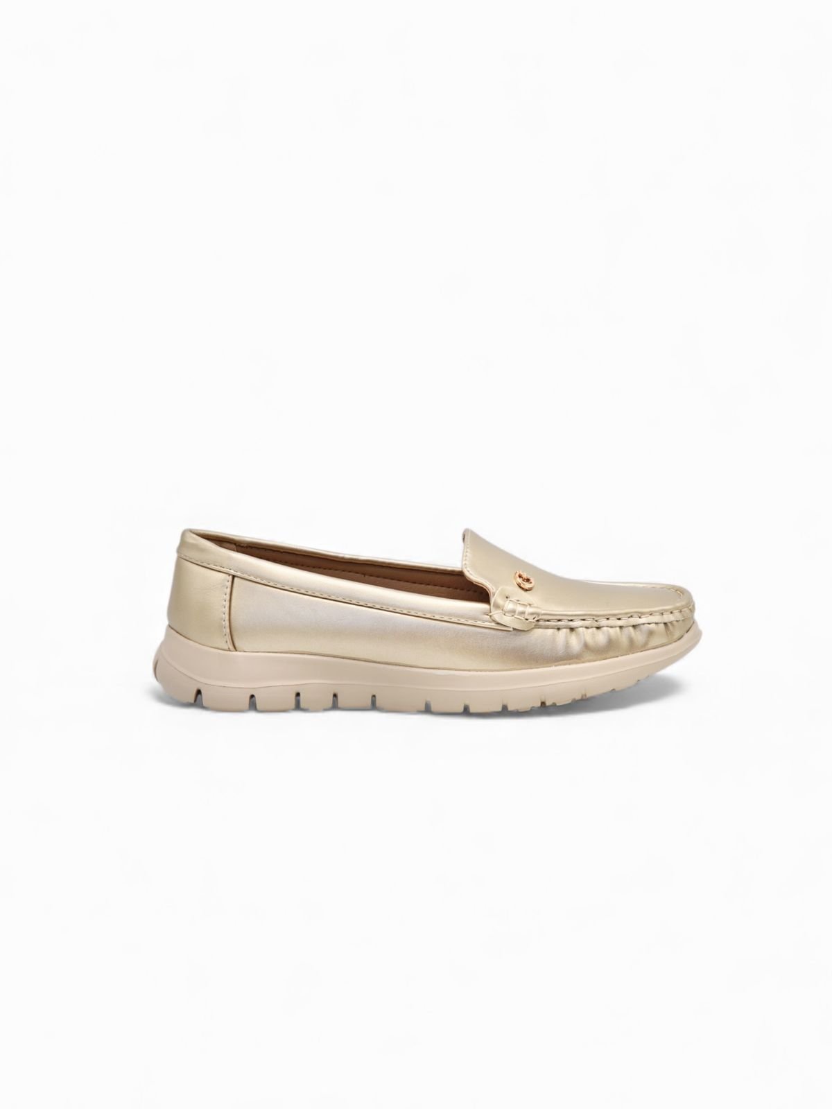 Mocasines Dorado 14564 Slip On Casual de mujer Zoé Brand Costa Rica