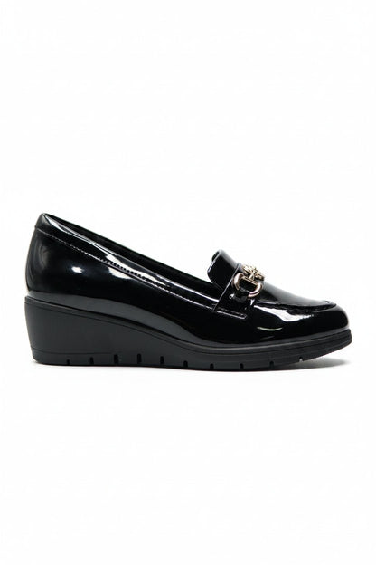 Mocasines Negro Charol Cuña 14789 Casual de mujer Zoé Brand Costa Rica