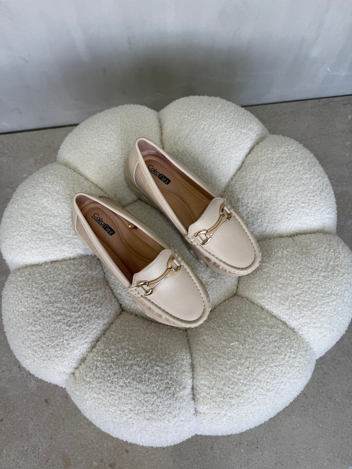 Mocasines Beige Plataforma 14985 Slip On Casual Zoé Brand Costa Rica