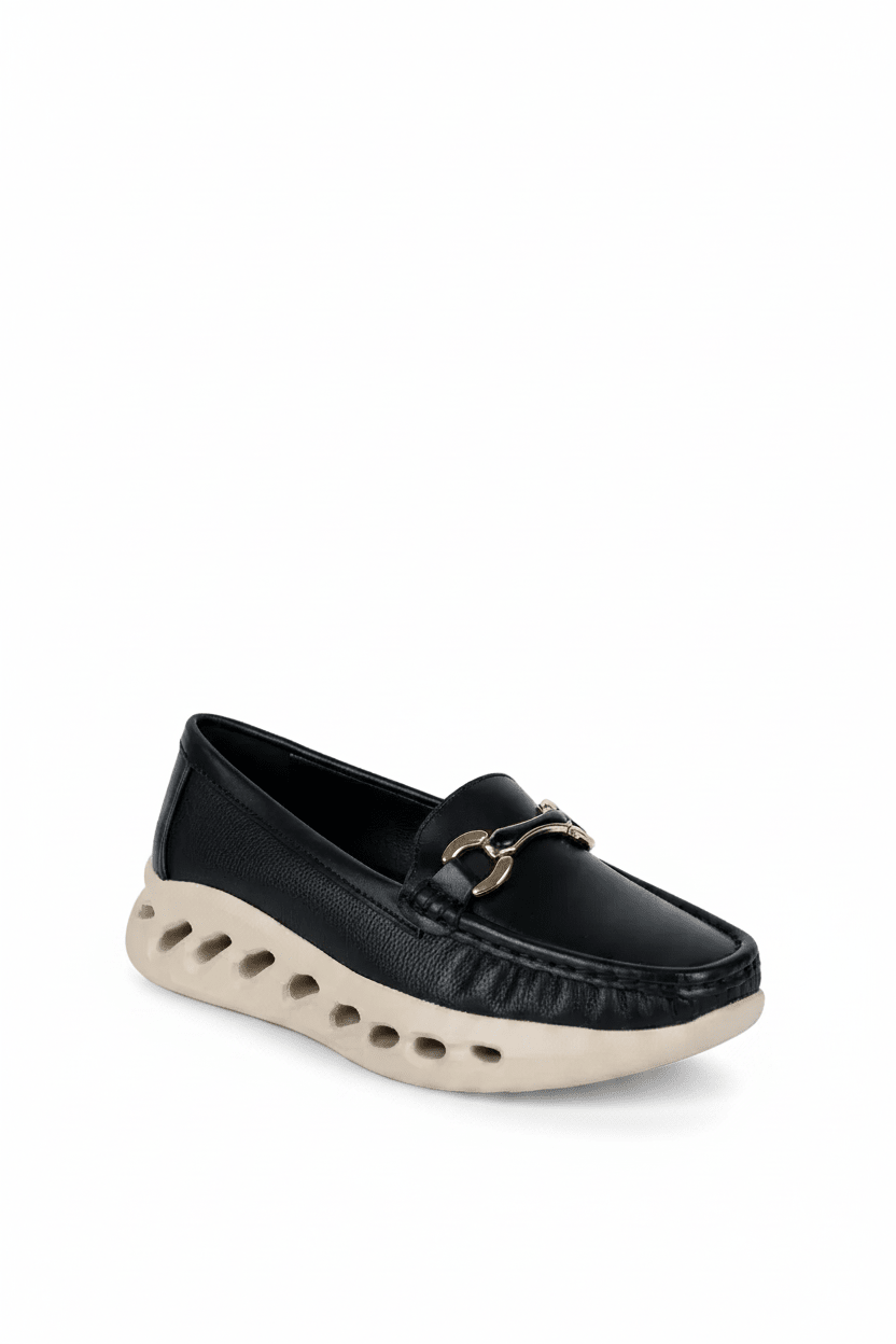Mocasines Negro Plataforma 14986 Slip On Casual Zoé Brand Costa Rica