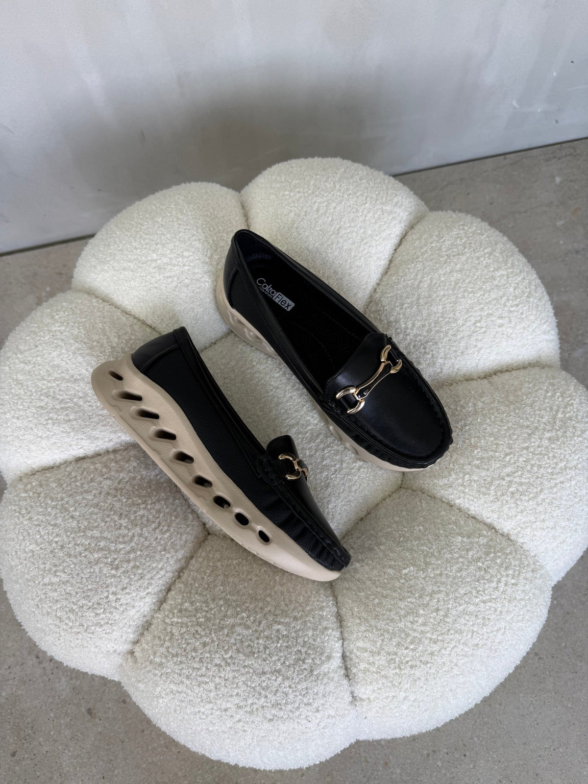 Mocasines Negro Plataforma 14986 Slip On Casual Zoé Brand Costa Rica